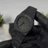 Black Arabic Aura Watch